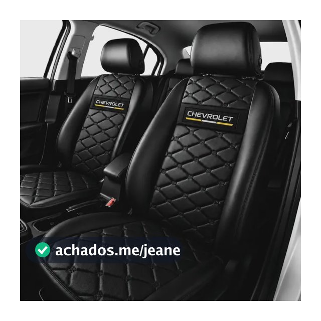 Capa Banco Couro Gm Onix Montana Monza Vectra Top Vendas
