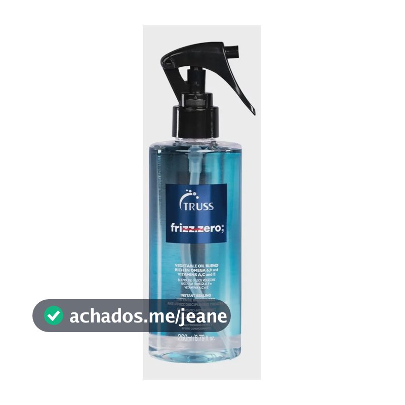 Truss Frizz Zero Spray Antifrizz 260ml