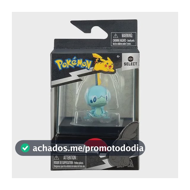 Pokémon Figura De Batalha Com Case Sobble - Sunny