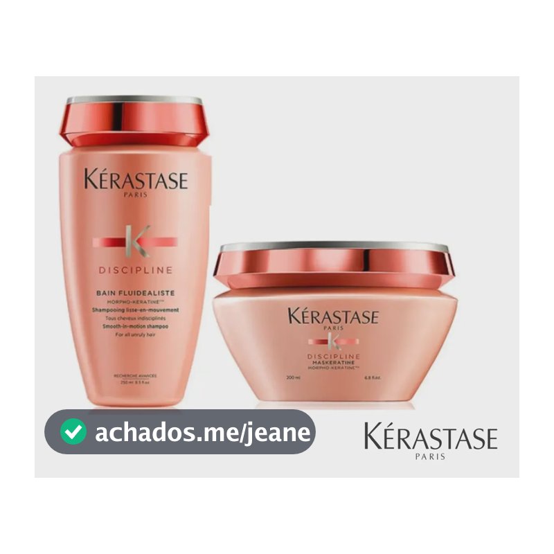 Kit Kérastase Discipline Bain Fluidealiste E Maskeratine