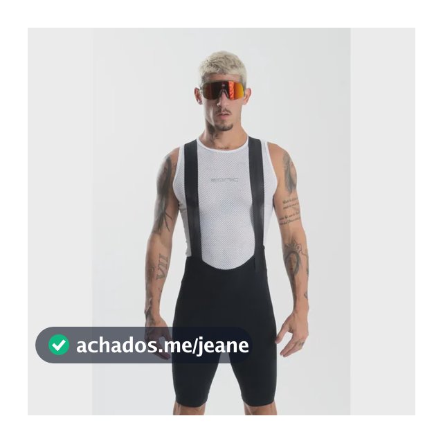 Bretelle Ciclismo Masculino Alta Performance Forro Premium