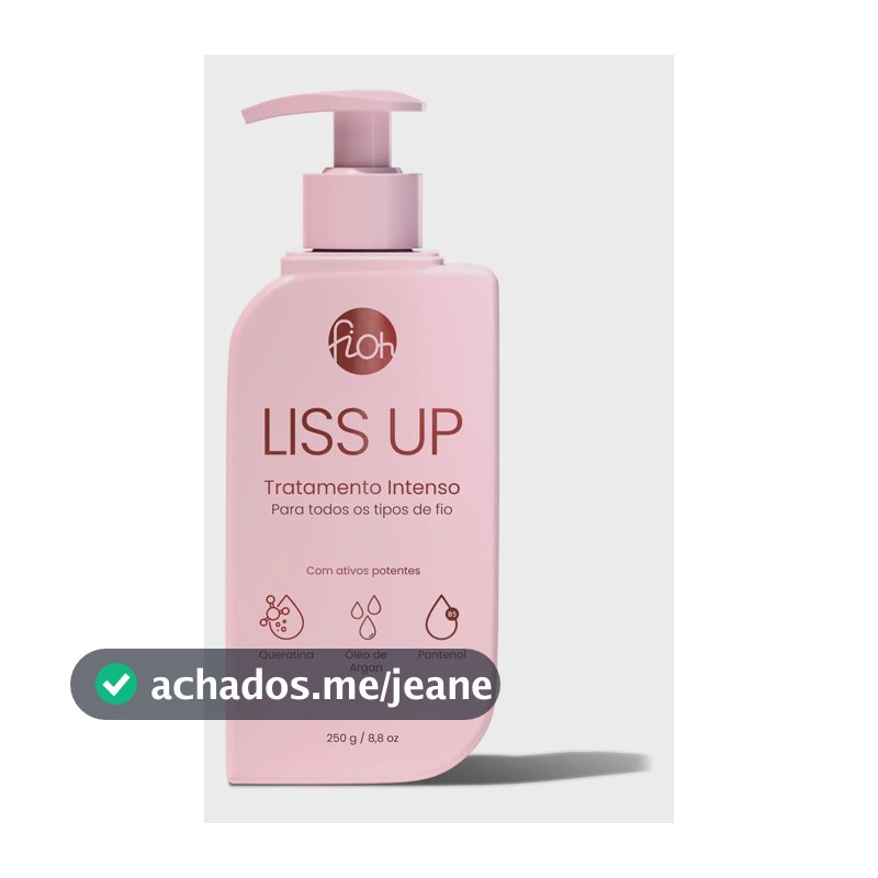 Progressiva Sem Formol Reduz Volume Lissup Fioh Alisamento