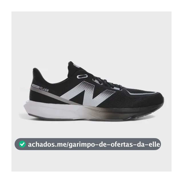Tênis New Balance Flash V7 Masculino Preto Treino