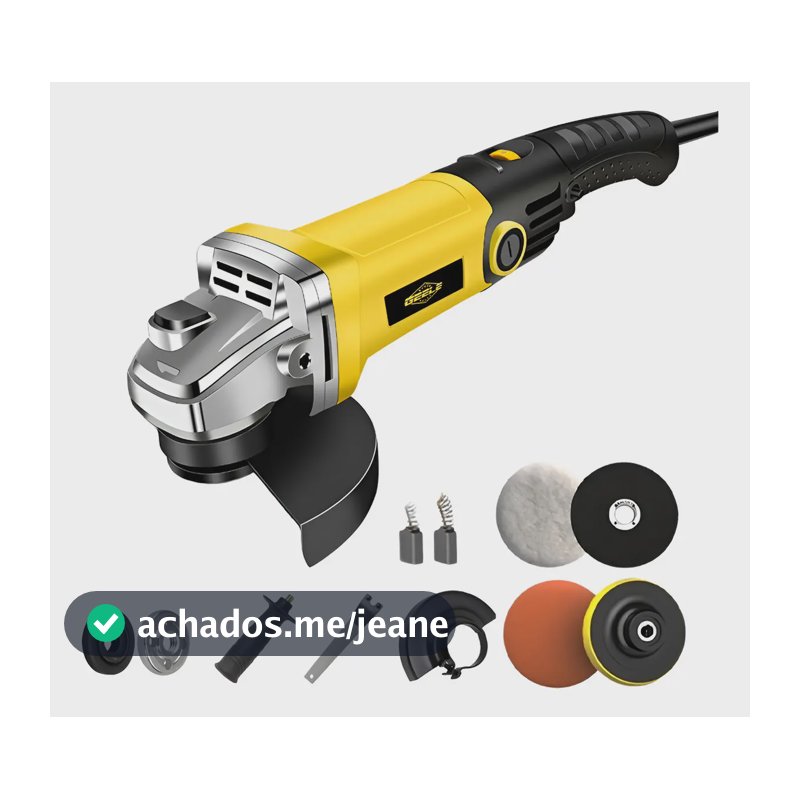 Esmerilhadeira Angular Elétrica GEELE MG-16 1150W Diâmetro 125mm