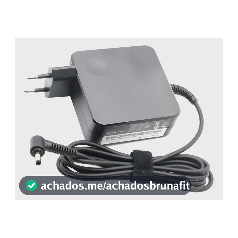 Carregador Para Notebook Lenovo Ideapad S145 15api 81v70004br Preta Qng