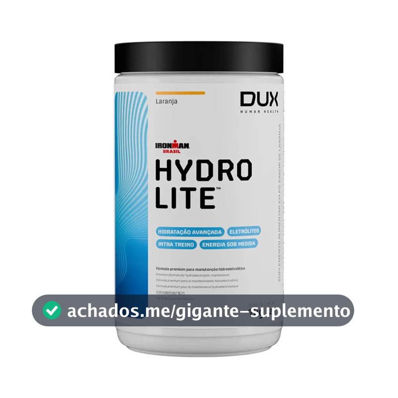 Hydrolite - Pote 1000g Dux Nutrition Sabor Laranja