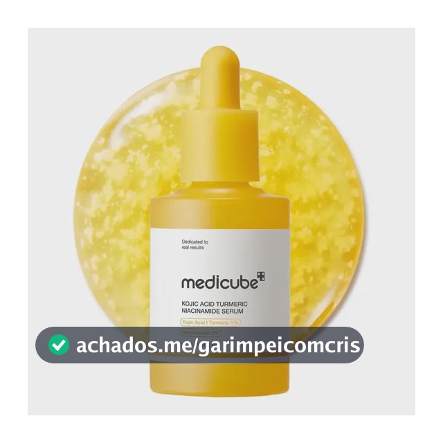 Medicube Kojic Acid Turmeric Niacinamide TRATA MANCHAS 30ml Todo Tipo De Pele melasma