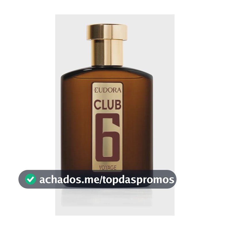 Club 6 Voyage Desodorante Colônia 95ml