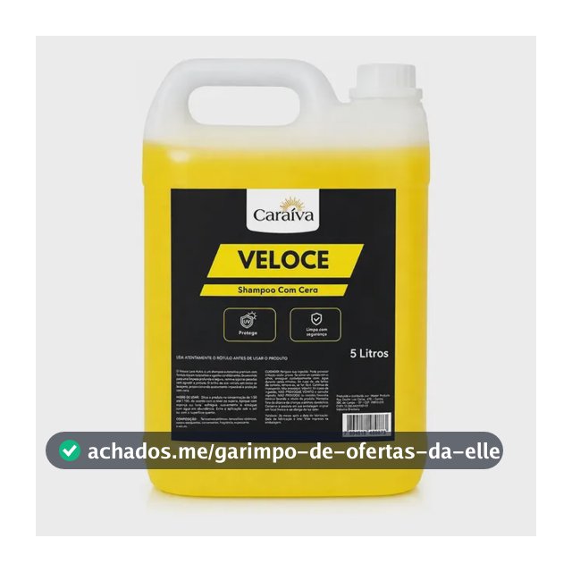 Shampoo Lava Auto Com Cera Automotivo Neutro Concentrado 5l