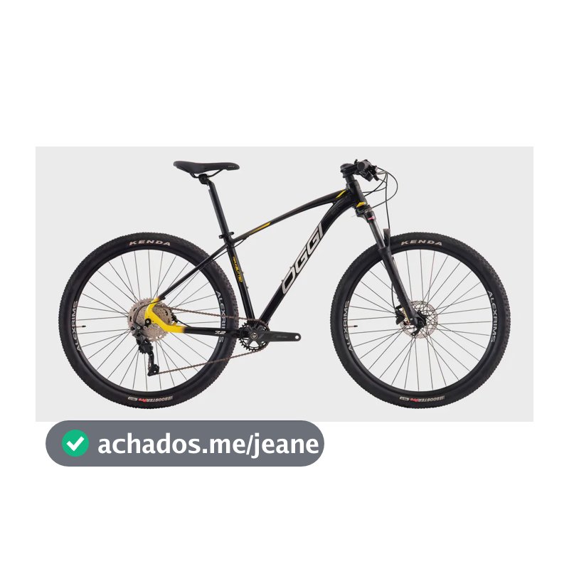 Bicicleta Aro 29 Oggi 7.2 2024 Deore 12v Boost Suspensão Ar Cor Preto Tamanho Do Quadro 17