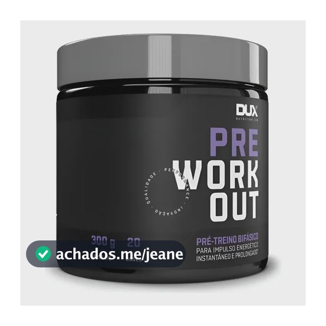 Pre Workout Original (300g) Dux Nutrition Mango Twist