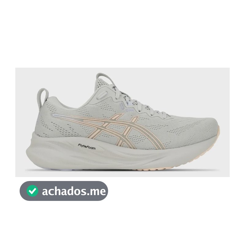 Tênis Feminino Gel-pulse 16 Asics Cinza Liso 36 Br