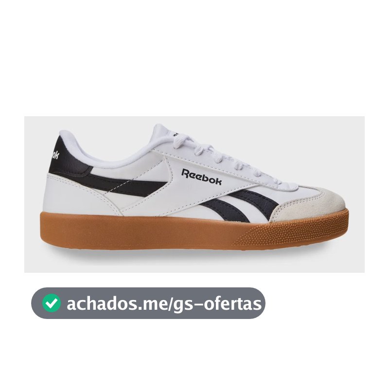 Tênis Casual Masculino Smash Edge Reebok Branco Geométrico 38 Br