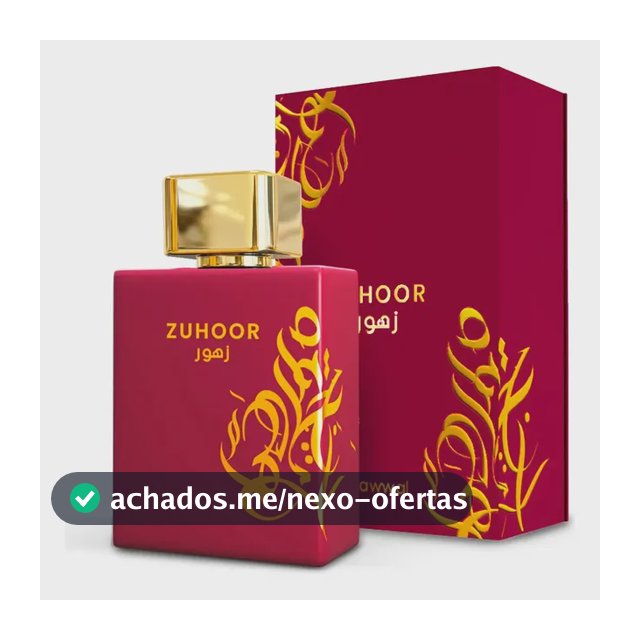 Perfume Mawwal Arabia Zuhoor 100ml Chipre Amadeirado