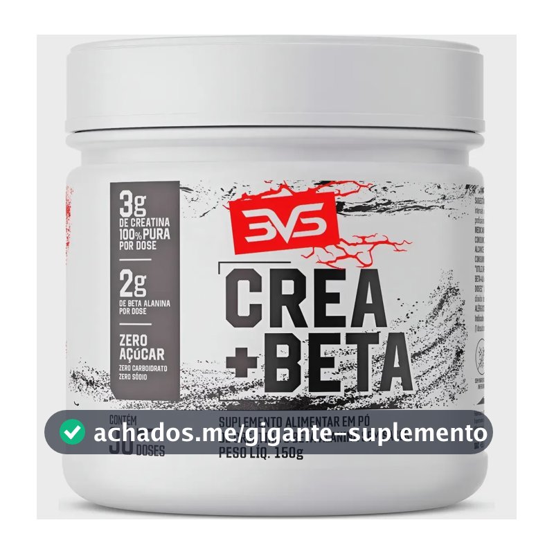 Creatina + Beta Alanina - Fórmula Avançada Para Treinos De Alta Intensidade com Zero Carboidrato - 150g