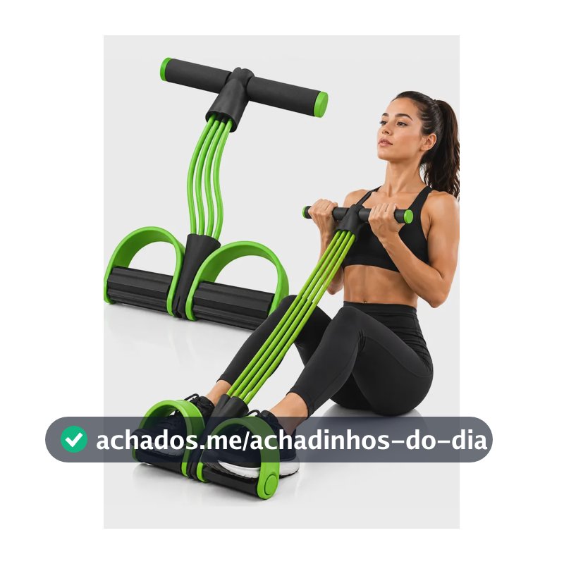 Elástico Treino Extensor Exercícios Academia Em Casa Fitness Aleatória