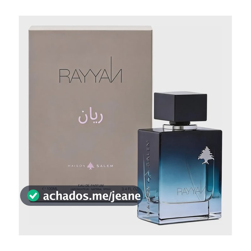 Perfume Árabe Maison Salem Rayyan Masculino Edp - 100ml