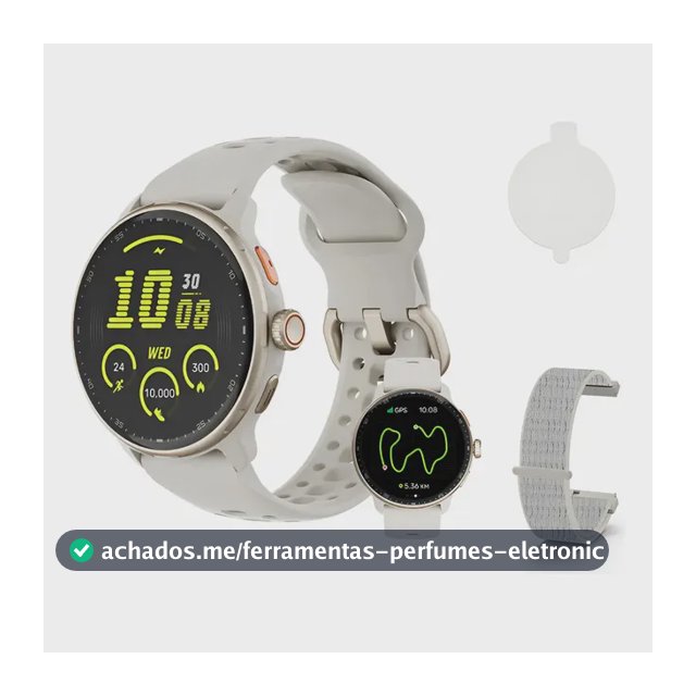 Relógio Inteligente Gps Smartwatch Amoled 3atm Sport Gps Caixa Cinza