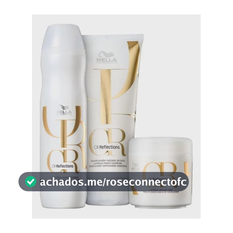 Wella Kit Oil Reflections Tratament Prof Trio (3 Produtos)