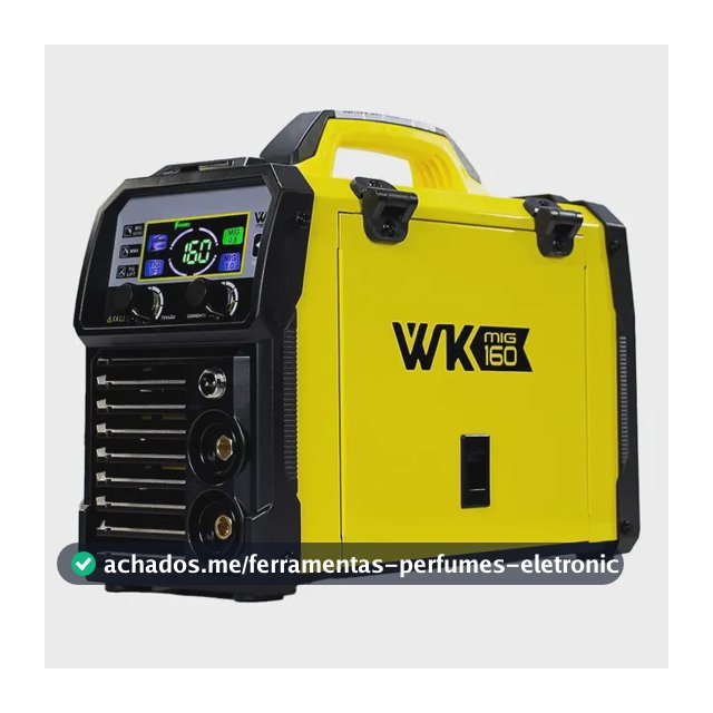 Máquina De Solda Inversora 160A Multiprocesso Mig Sem Gás Mma Tig Lift Bivolt Automática Tecnologia IGBT Portátil Profissional
