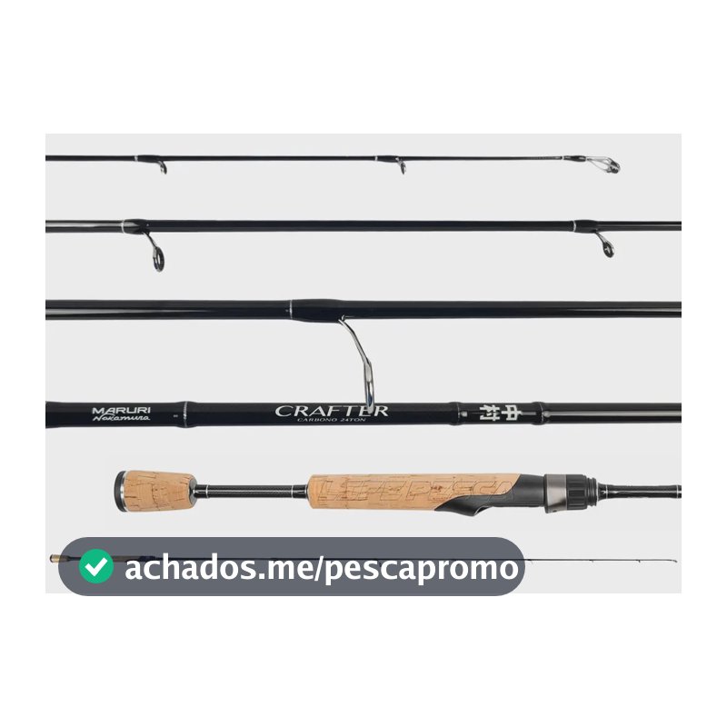 Vara Para Molinete Maruri Crafter (1,91m) 6-12lbs 631l