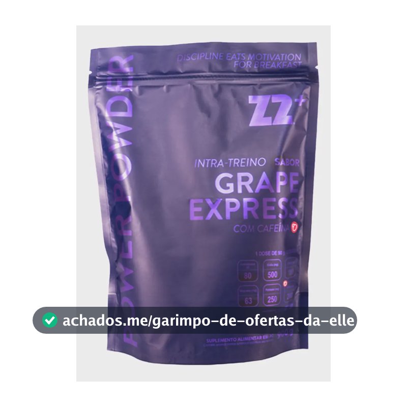 Suplemento em pó Z2 Performance Z2+ Carboidratos Power Powder sabor Grape Express x 900g