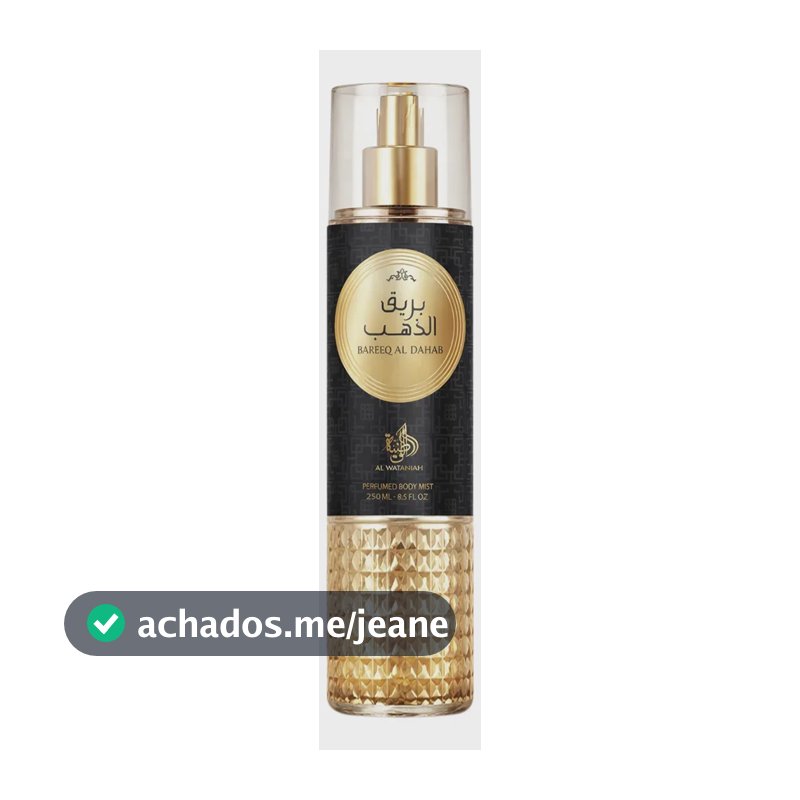 Al Wataniah Bareeq Al Dhahab - Body Splash 250ml