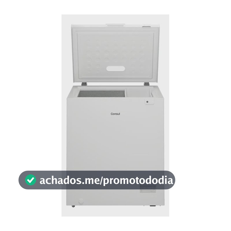 Freezer Horizontal Consul 142 Litros Branco - Cha14mb 127v