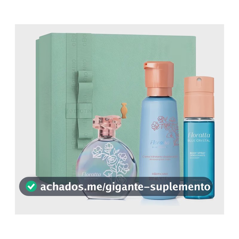 Combo Floratta Blue Crystal (4 Itens)
