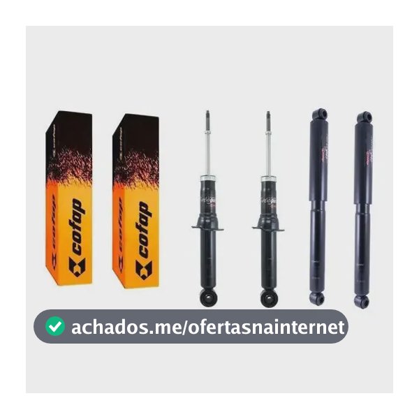 Kit 4 Amortecedor S10 4x4 2012 2013 2014 2015 Cofap Original