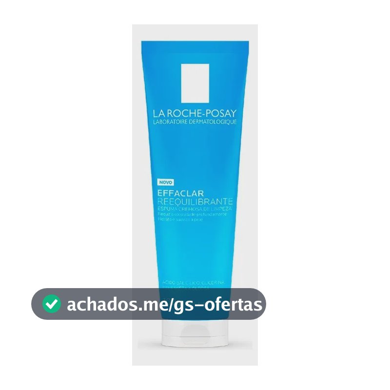 Espuma de Limpeza Antioleosidade Effaclar Reequilibrante La Roche-Posay 100g