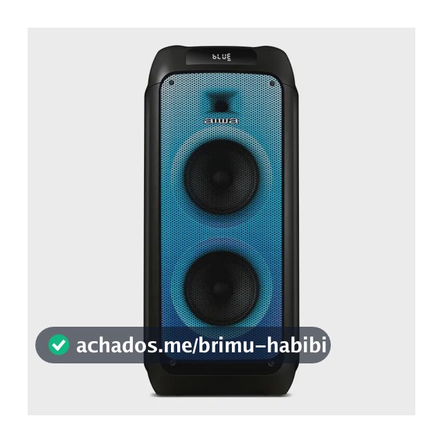 Caixa De Som Partybox Aiwa Pb-05 Bluetooth 20h Rgb Usb Tws