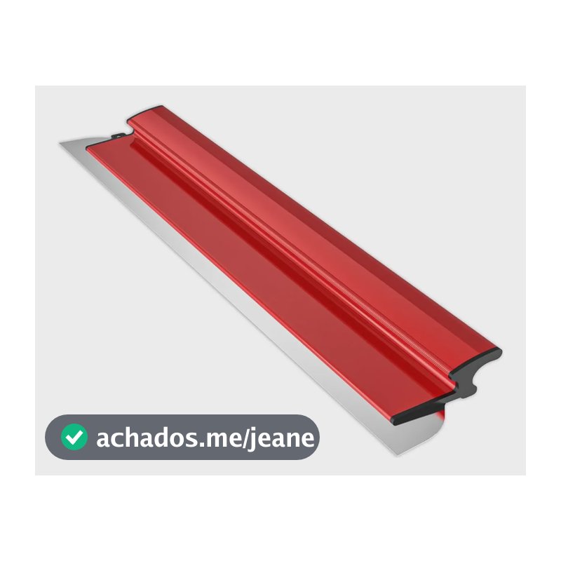 Desempenadeira Aço Inox Para Massa Corrida Gesso Massa 60cm