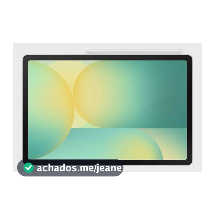 Tablet Samsung Galaxy Tab S10 FE WiFi, 128GB, 8GB, Tela 10.9" 90Hz, S Pen e Capa Inclusas silver