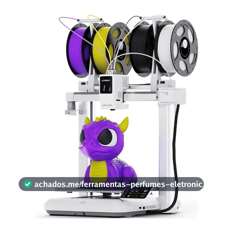 Impressora 3d Anycubic Kobra X Multicolor Ace Gen 2 320°c