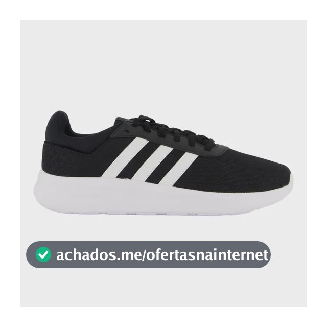 Tênis adidas Lite Racer 4.0 Preto E Branco