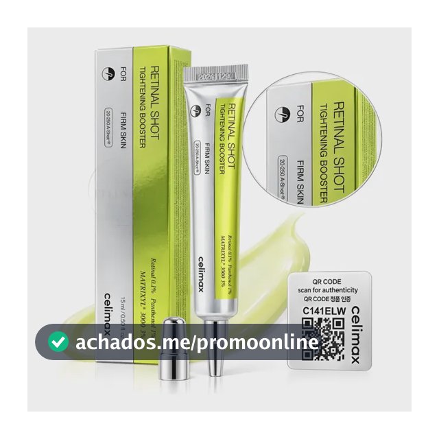 Retinal Shot 0.1% Coreano Anti Idade Rugas Firmeza O Melhor Todo Tipo De Pele Noite
