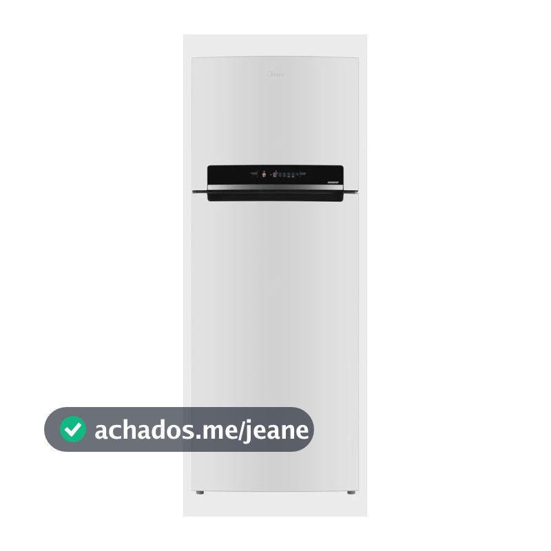 Geladeira Midea Frost Free Duplex 491L Inverter com Wi-Fi, Branca