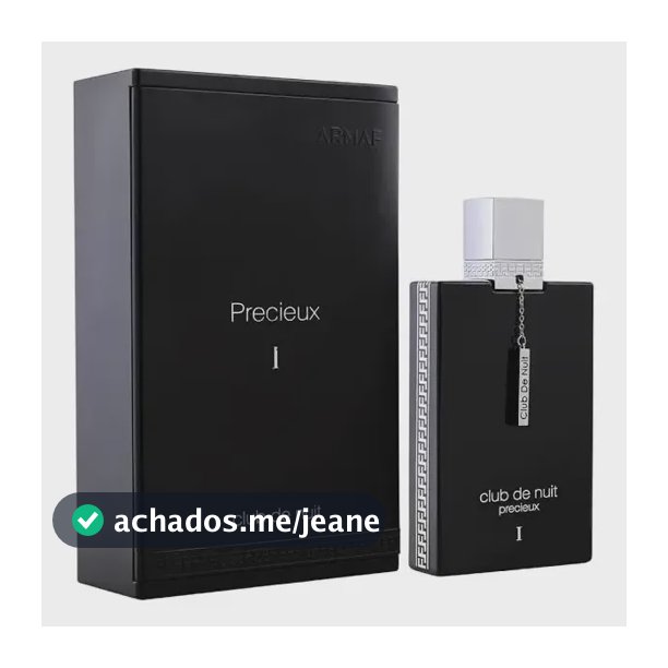 Perfume Armaf Precieux Club De Nuit Masculino 55ml