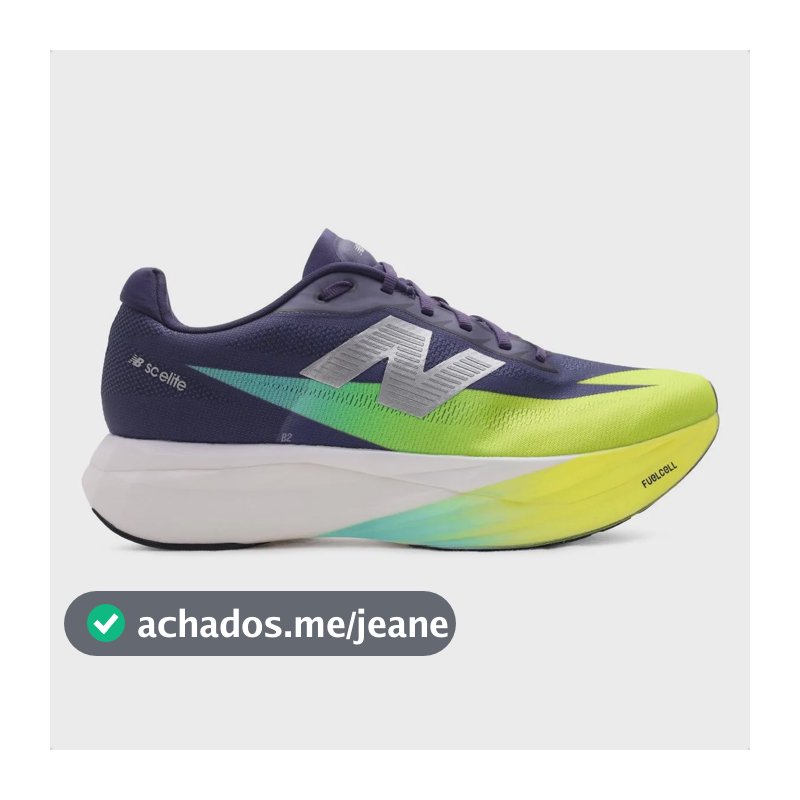 Tenis New Balance Fuelcell Supercomp Elite V5 Feminino Púrpura 36 Br