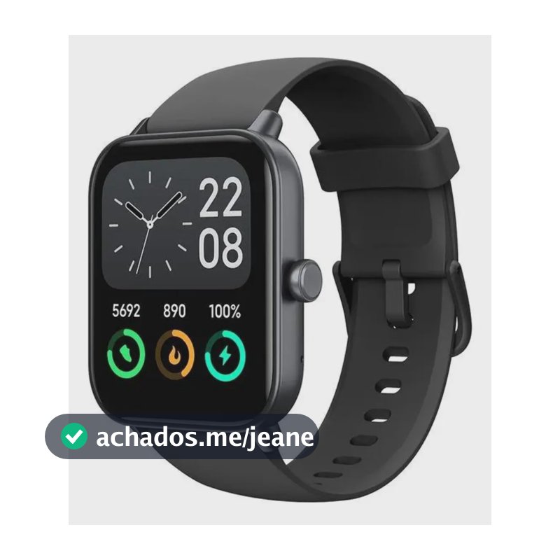 Relógio Smartwatch Mondaine eCom Assistente de Voz Alexa®