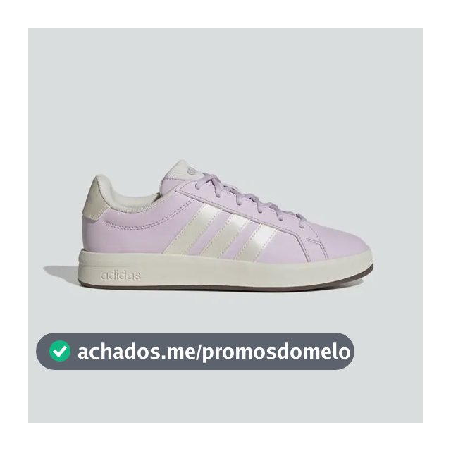 Tênis Feminino Grand Court Base 3.0 adidas Icelav/owhite/gum5 Liso 39 Br