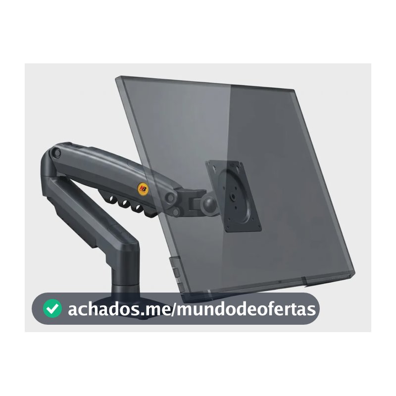 Suporte De Mesa Para Tv/monitor De 17 Até 30 Preto Nb F80