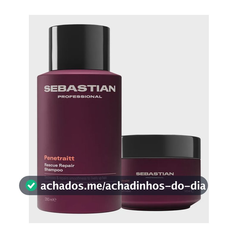 Kit Sebastian Professional Penetraitt Shampoo Máscara