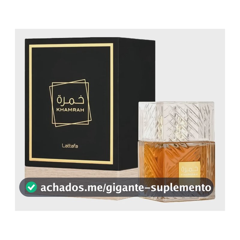Perfume Árabe - Lattafa Khamrah 100ml - (perfume Original)