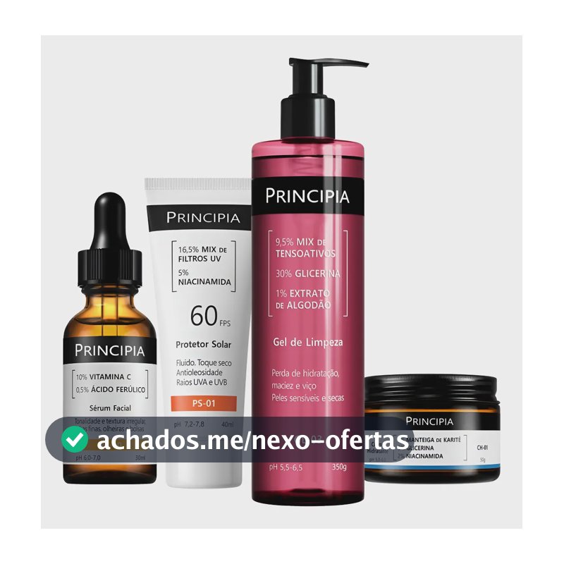Principia Kit Essencial Gl-03 + Ch + Vc + Ps