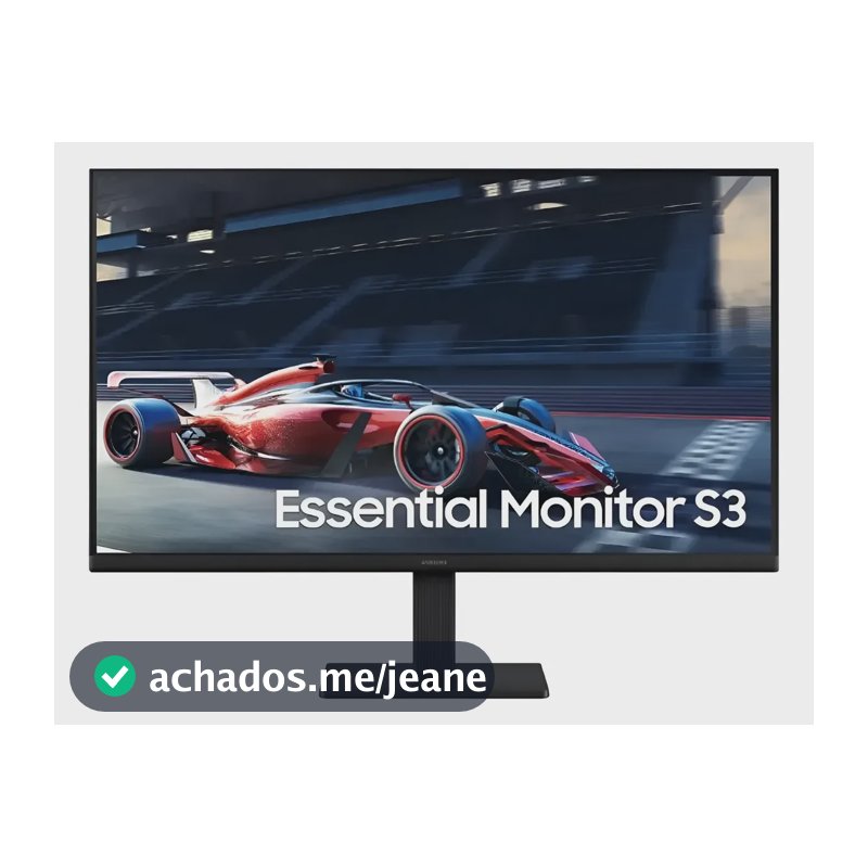 Monitor Gamer Samsung Essential S3 27  Fhd 100hz, Hdmi, Vga Preto 127/220v