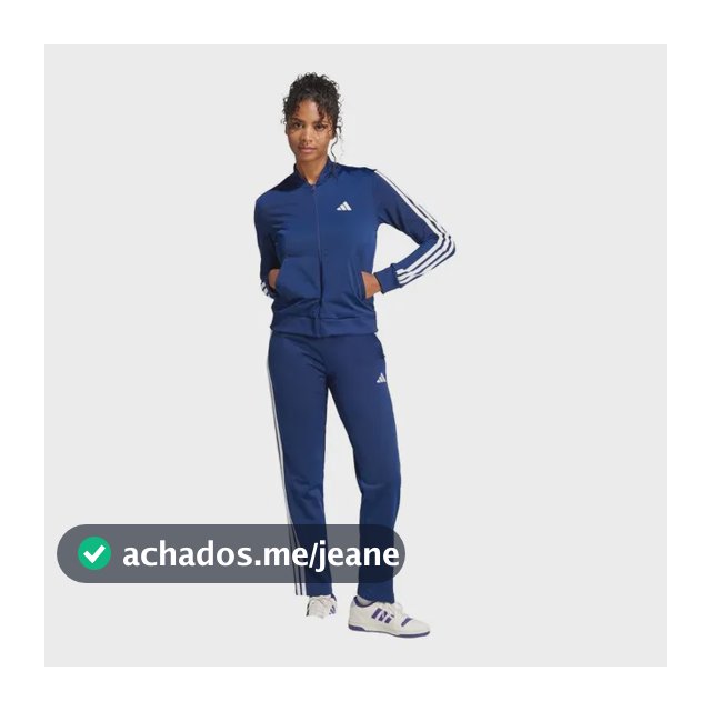 Agasalho Essentials 3-stripes adidas