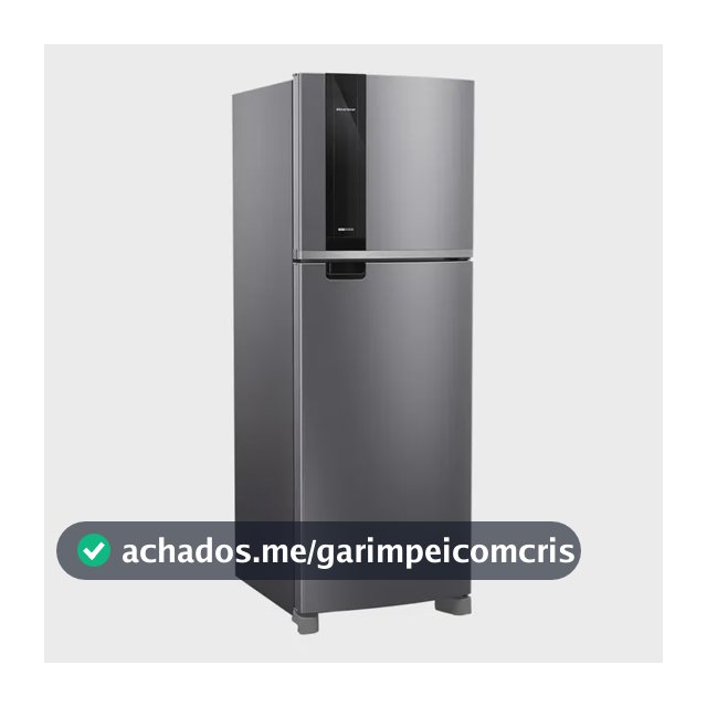 Geladeira Brastemp Frost Free 385 Litros Duplex Inox - BRM46MK