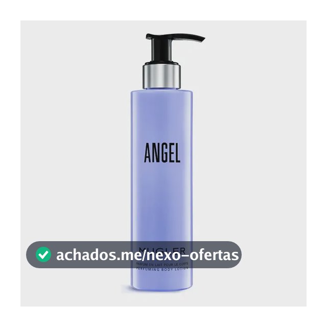 Creme Corporal Perfumado Hidratante de Nutrição Profunda que Combate o Ressecamento com Manteiga de Karité, Mugler Angel, 200ml